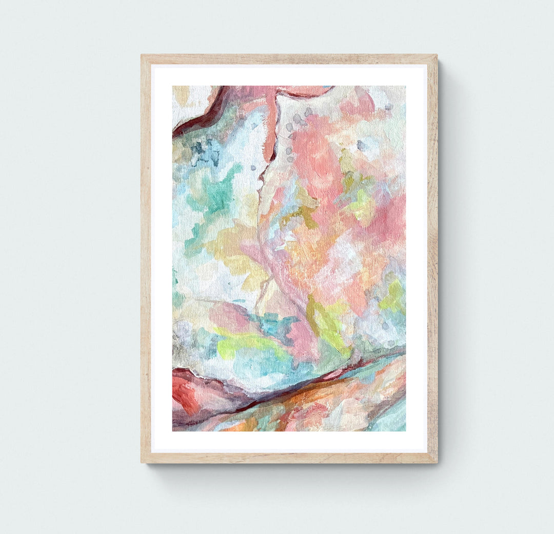 Pink Landing Art Print