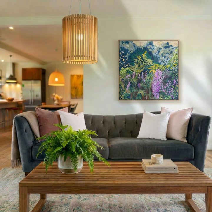Twilight Wisteria Canvas