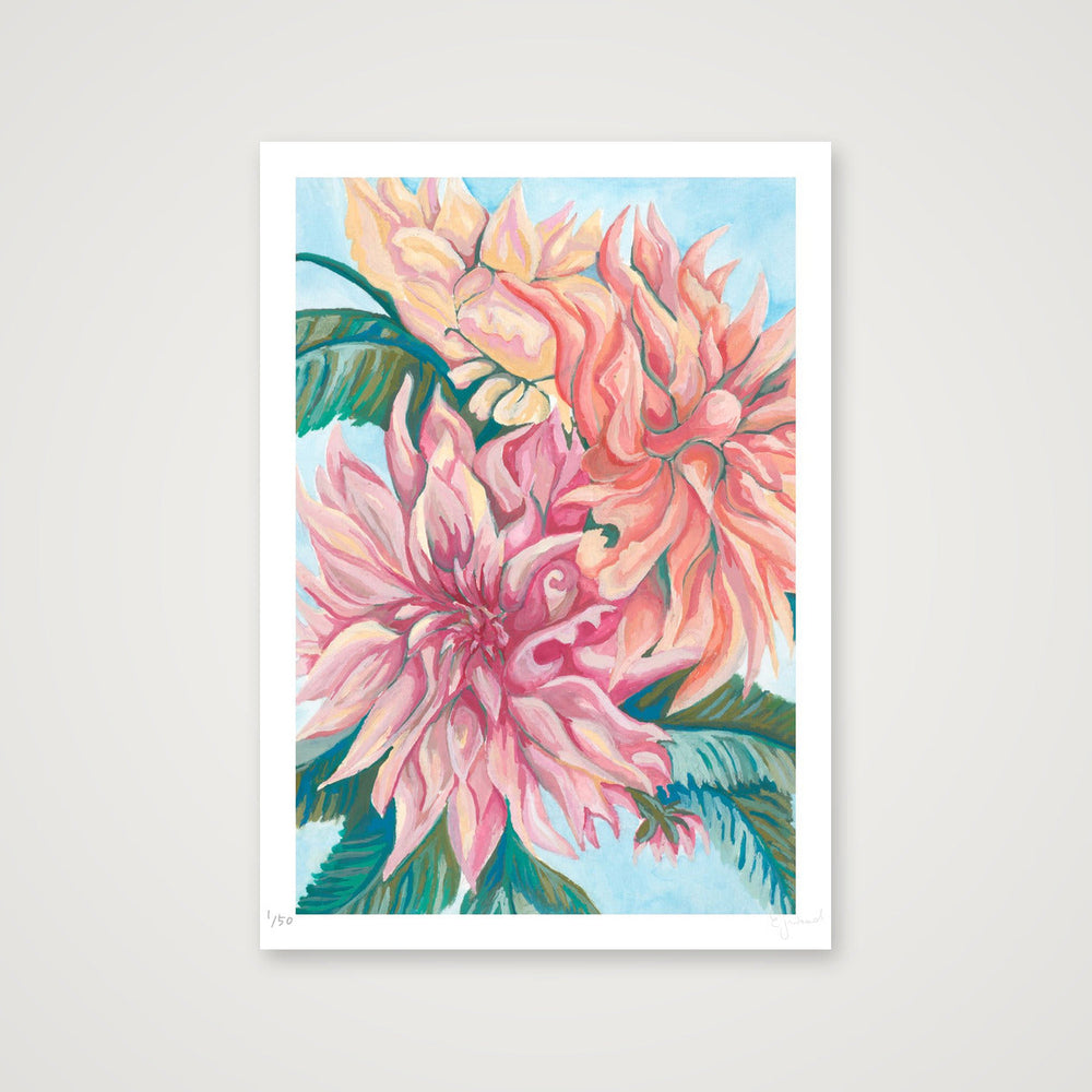 Labyrinth Bloom Fine Art Print UK — A3 (30×42cm, 12×17") Print only