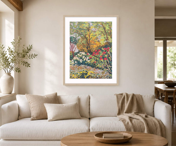 In the Botanical Gardens Art Print
