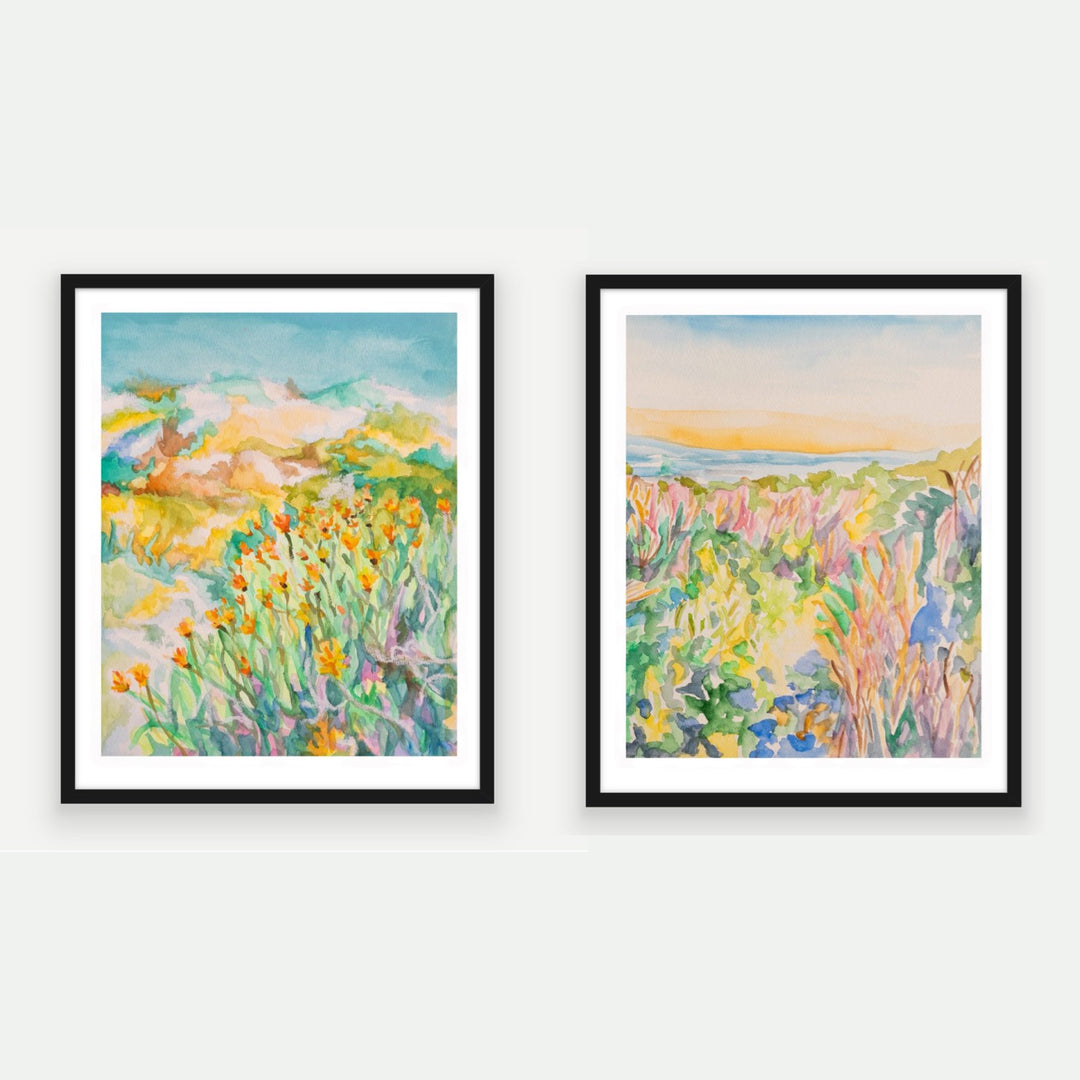 Hazy Days & To the Beach Print Set