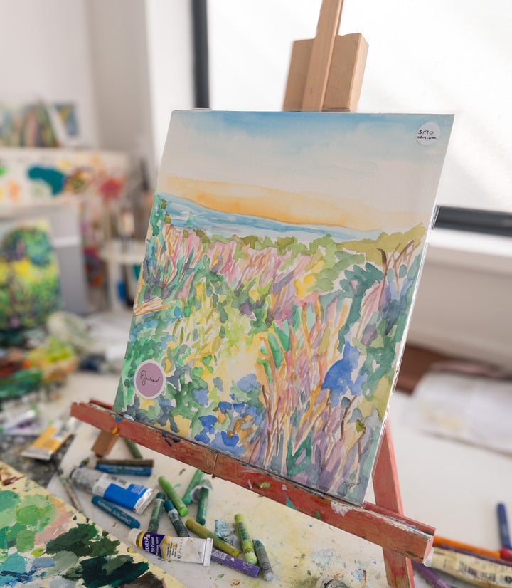 To the Beach Original Artwork