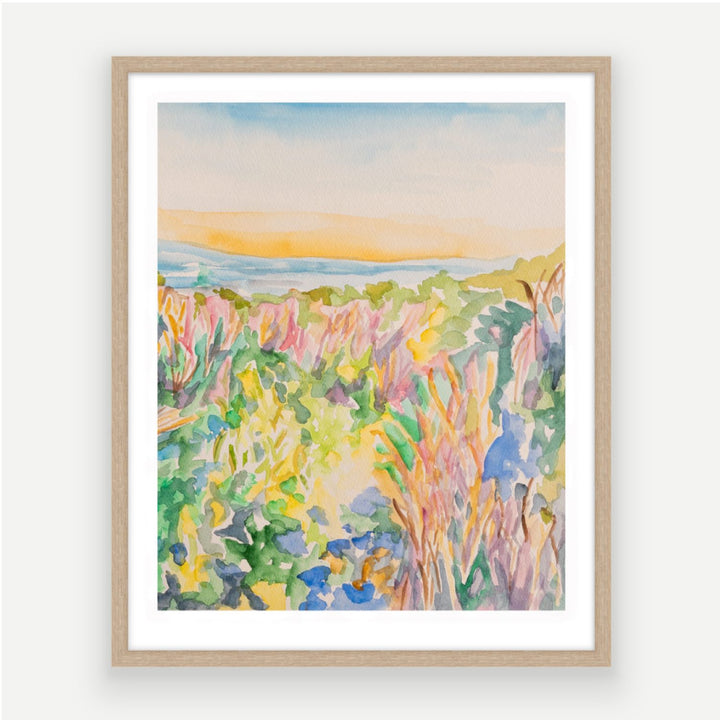 To the Beach Original Artwork