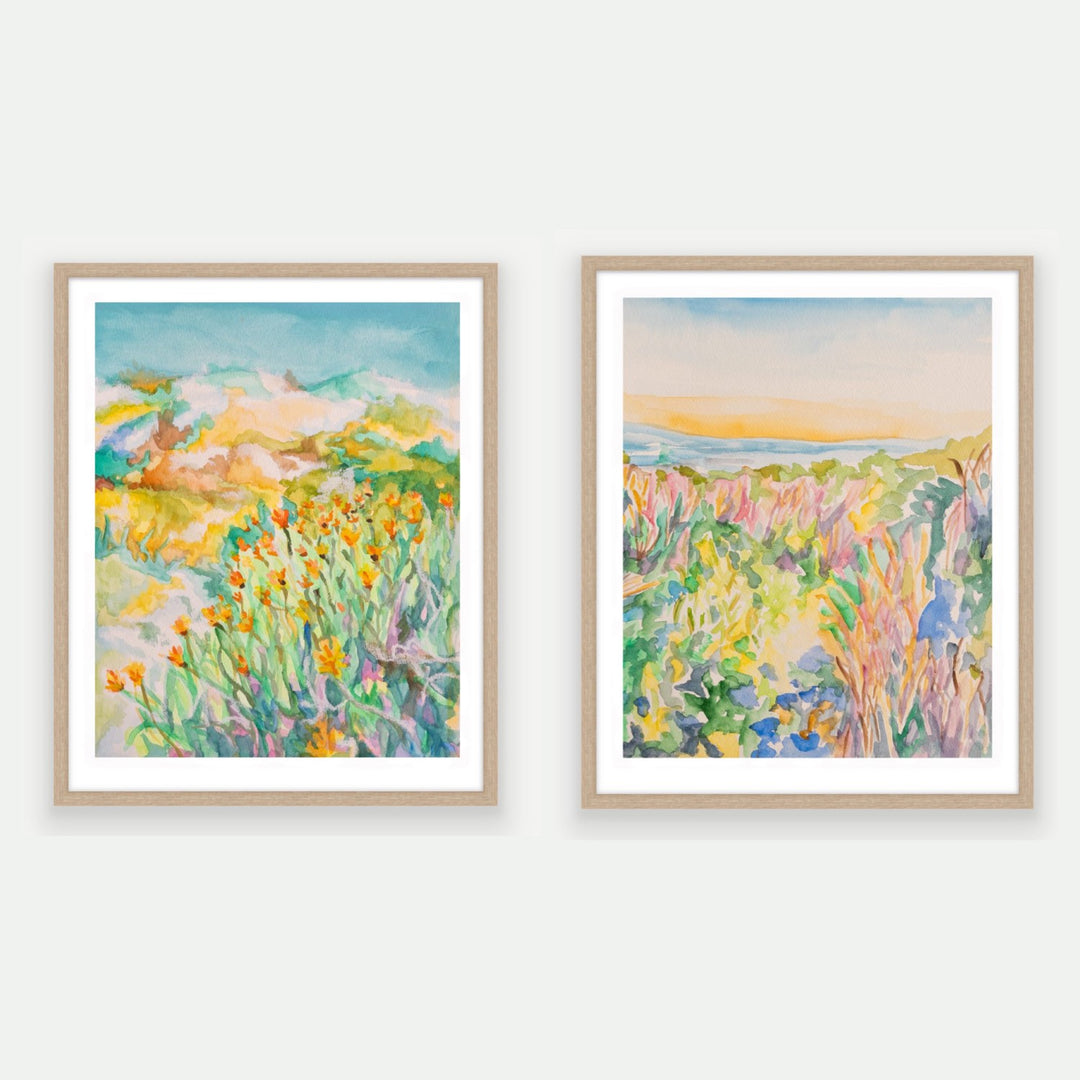 Hazy Days & To the Beach Print Set