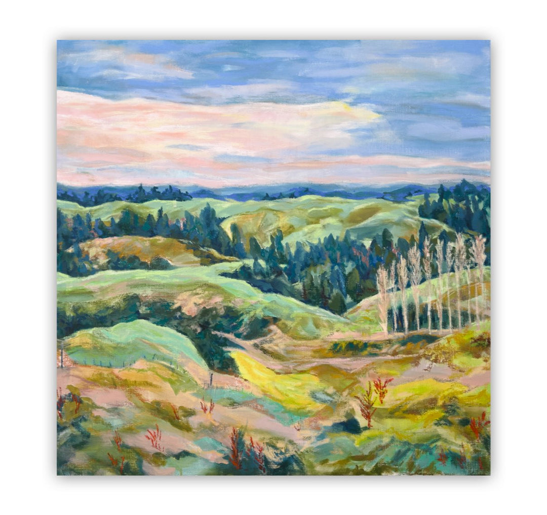 Sunset on the Valley