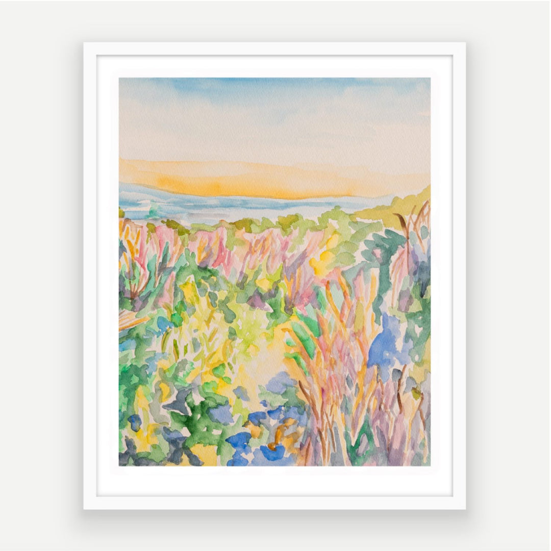 To the Beach Original Artwork