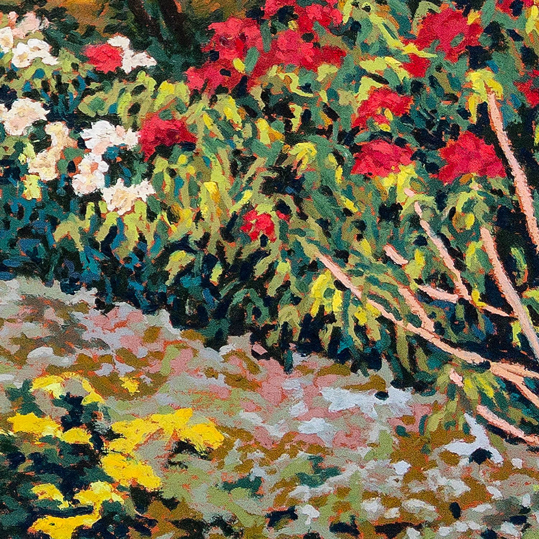 In the Botanical Gardens Art Print
