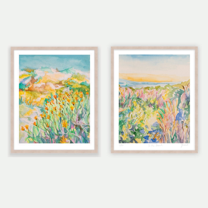 Hazy Days & To the Beach Print Set