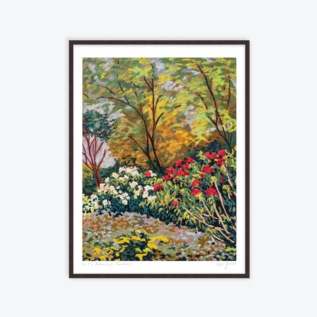 In the Botanical Gardens Art Print