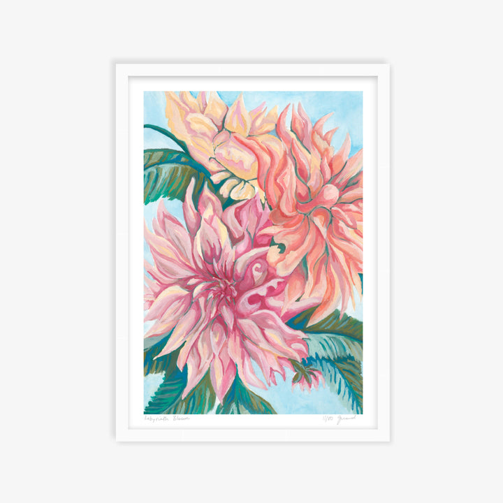 Labyrinth Bloom Art Print