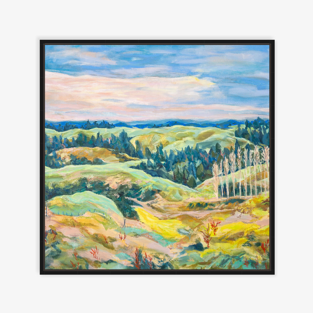 Sunset on the Valley Canvas