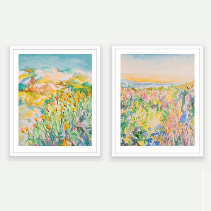Hazy Days & To the Beach Print Set
