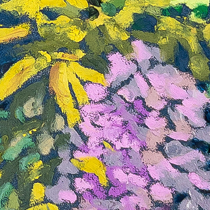 Twilight Wisteria Canvas