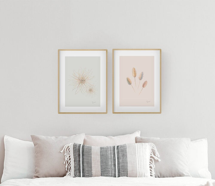 Beach Grasses Print Set