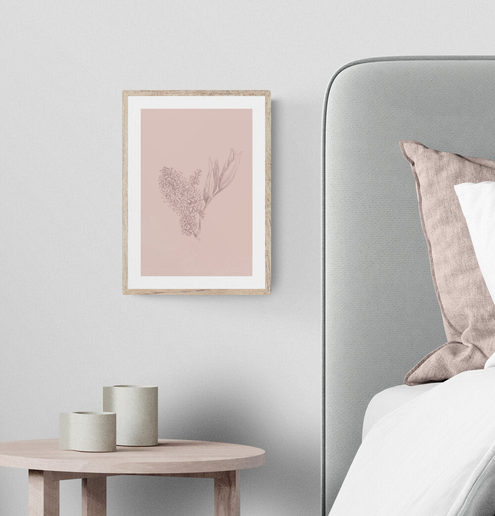 Native NZ Hebe Flower Art Print
