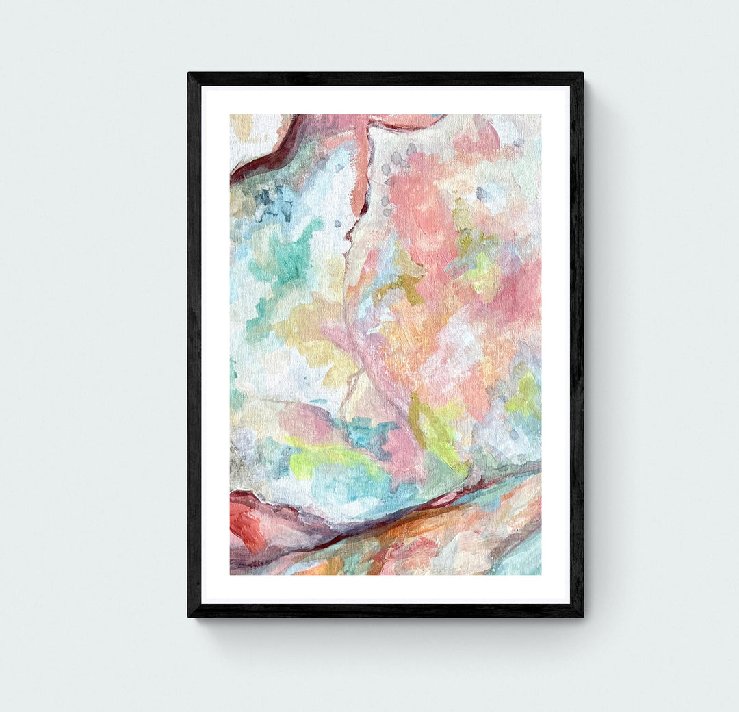 Pink Landing Art Print