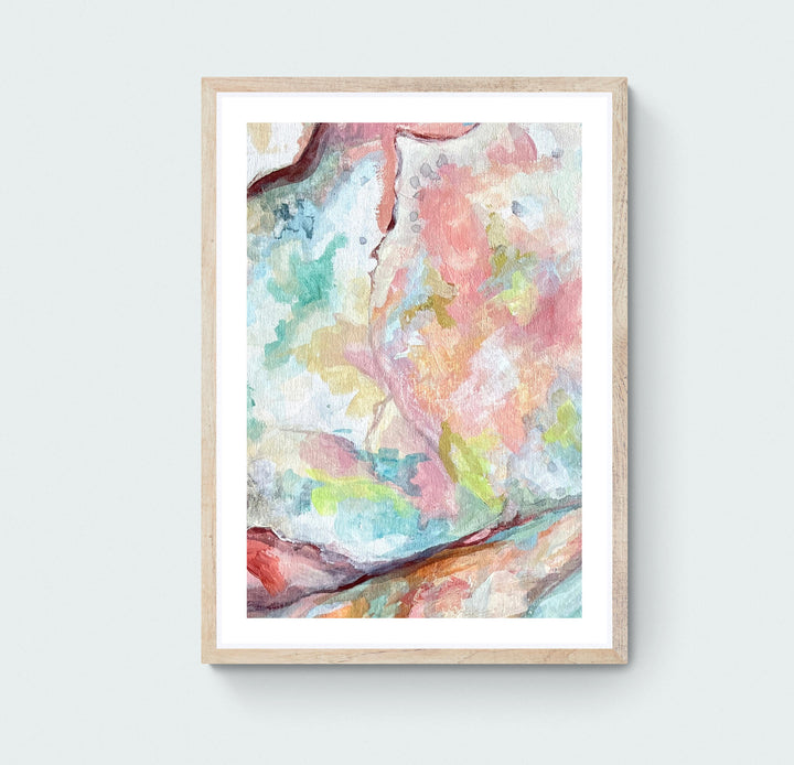 Pink Landing Art Print