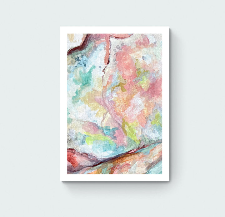 Pink Landing Art Print