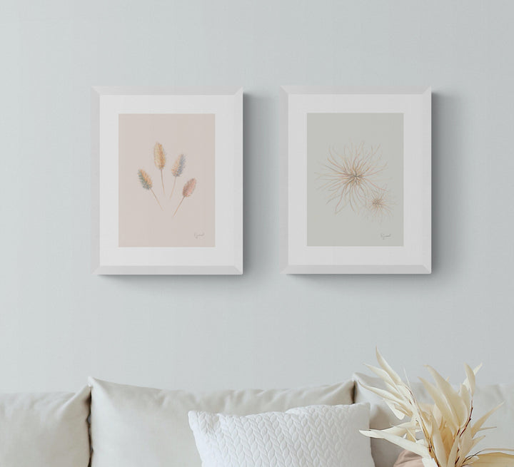 Beach Grasses Print Set