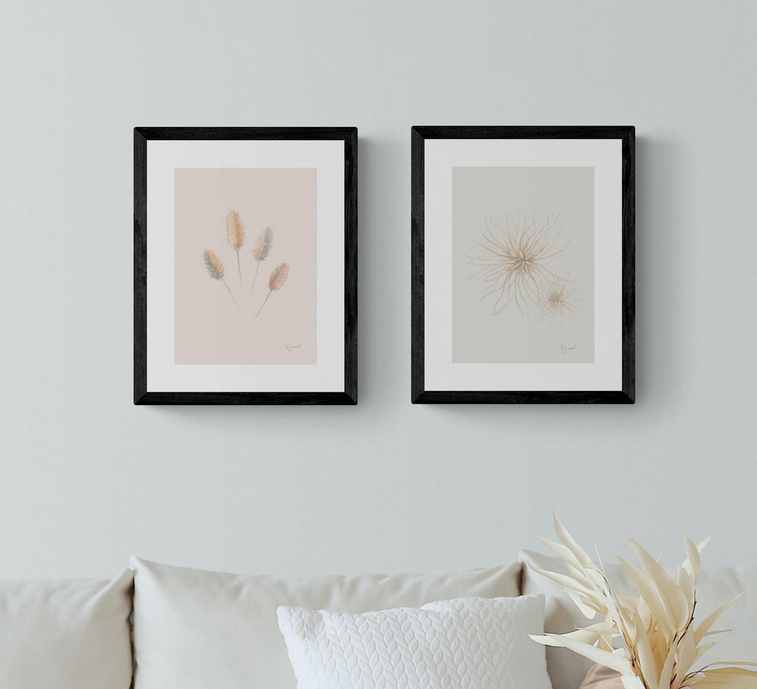Beach Grasses Print Set