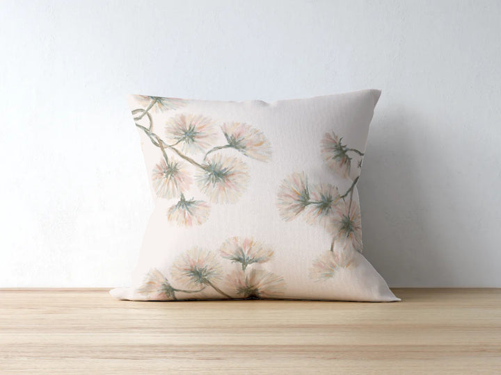 Pink Dandelion / Cotton Canvas